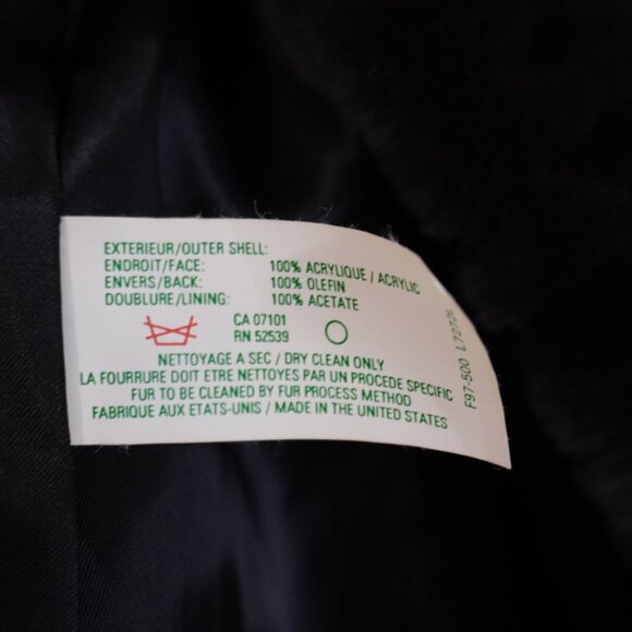 Vintage Faux Fur Coat đź–¤ - Picture 5 of 10